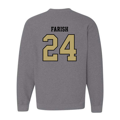 Lindenwood - NCAA Beach Volleyball : Dixie Farish - Classic Shersey Crewneck Sweatshirt-1