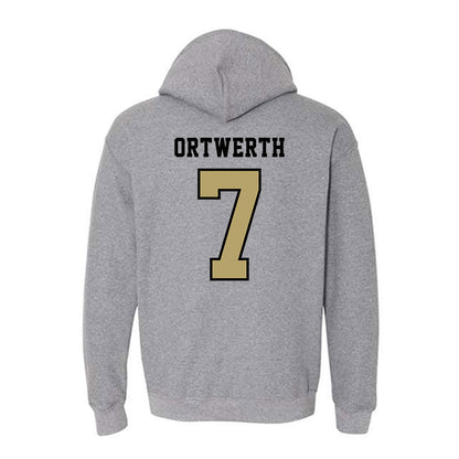 Lindenwood - NCAA Women's Volleyball : Lauren Ortwerth - Classic Shersey Hooded Sweatshirt-1