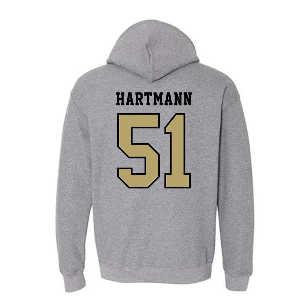 Lindenwood - NCAA Football : Brogan Hartmann - Classic Shersey Hooded Sweatshirt-1