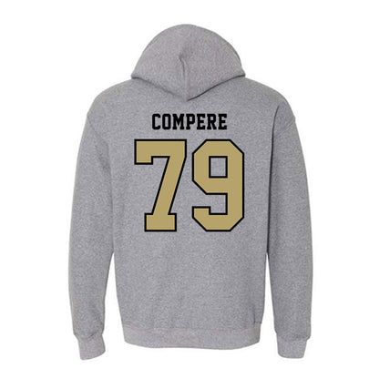 Lindenwood - NCAA Football : Nate Compere - Classic Shersey Hooded Sweatshirt-1