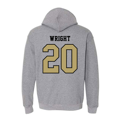 Lindenwood - NCAA Baseball : Luke Wright - Classic Shersey Hooded Sweatshirt-1