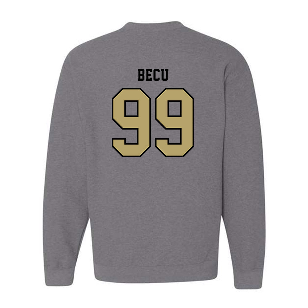 Lindenwood - NCAA Football : Eddie Becu - Classic Shersey Crewneck Sweatshirt-1