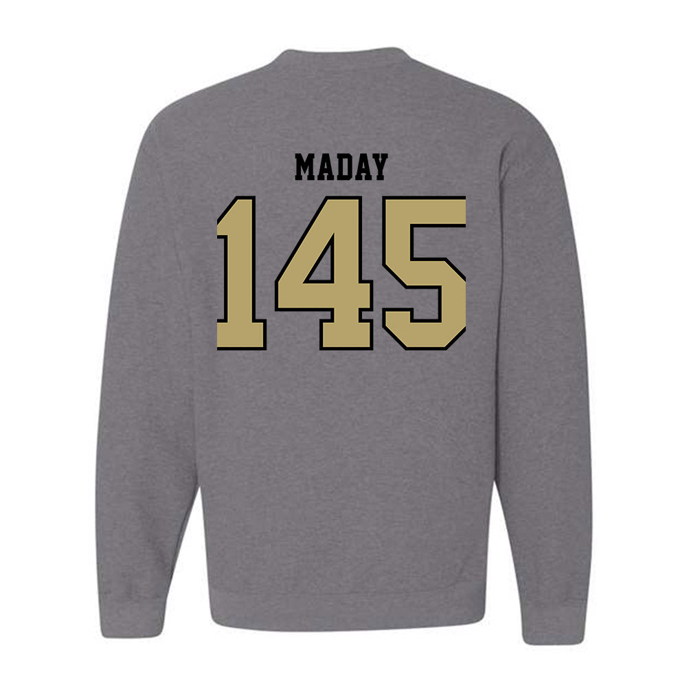 Lindenwood - NCAA Wrestling : Alex Maday - Classic Shersey Crewneck Sweatshirt-1