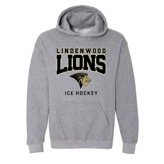 Lindenwood - NCAA Women's Ice Hockey : Paige Cline - Classic Shersey Hooded Sweatshirt-0