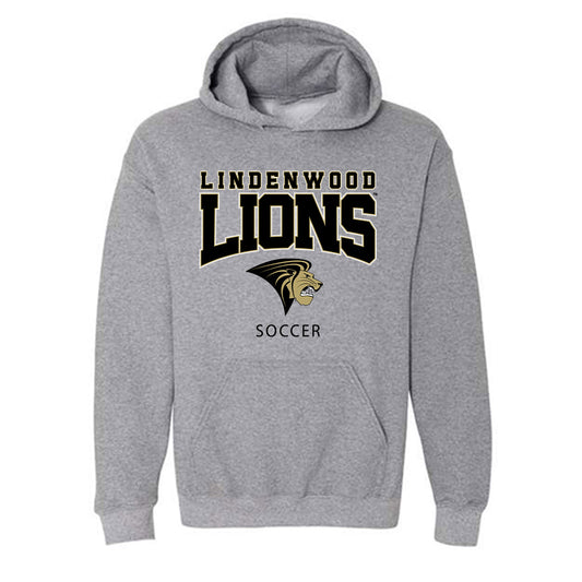 Lindenwood - NCAA Men's Soccer : Luca Bartoni - Classic Shersey Hooded Sweatshirt-0