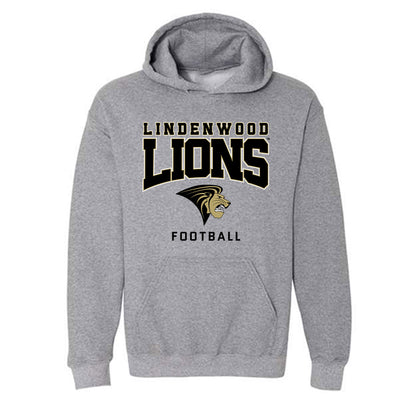 Lindenwood - NCAA Football : Luke Birkner - Classic Shersey Hooded Sweatshirt-0