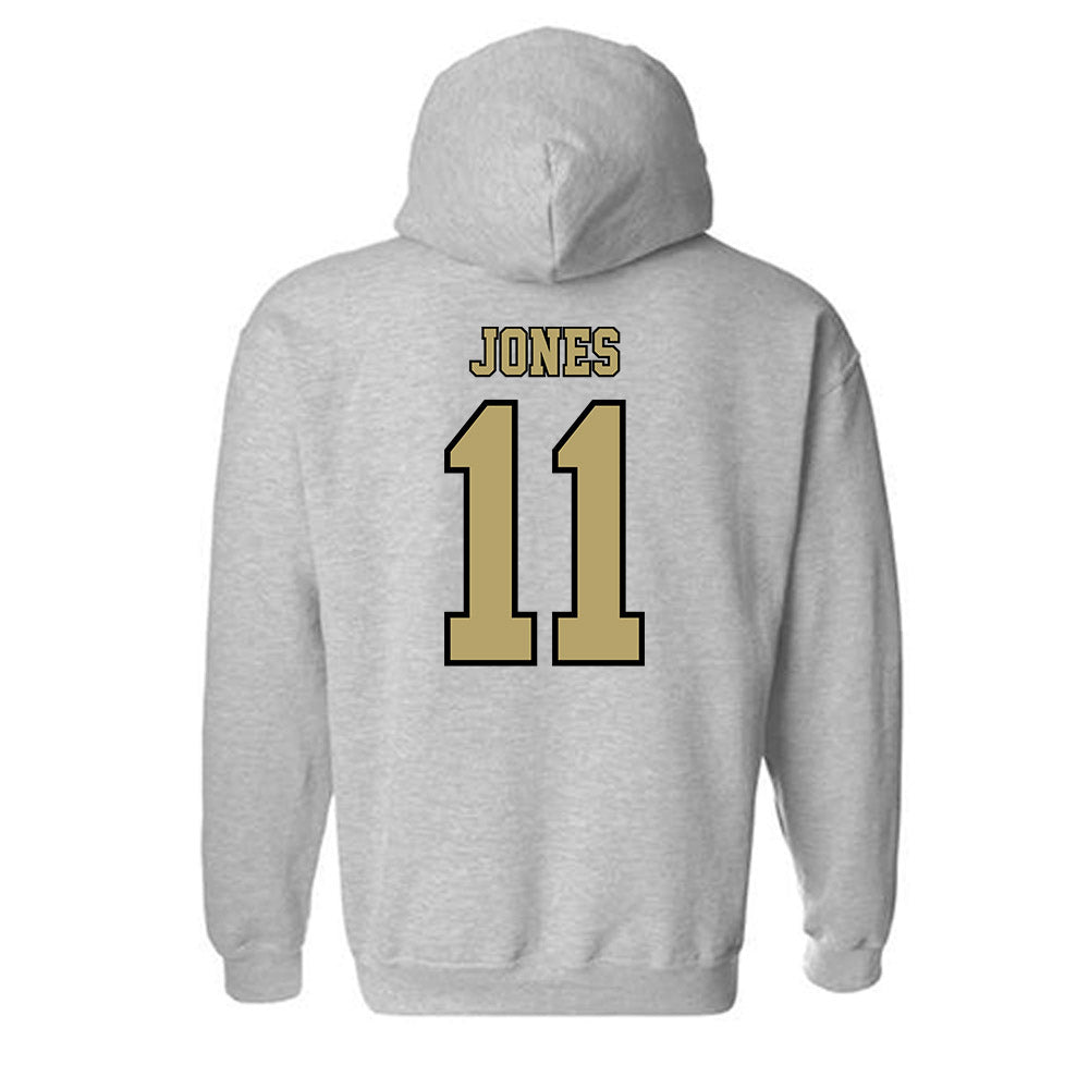 Lindenwood - NCAA Football : Caelum Jones - Classic Shersey Hooded Sweatshirt-1