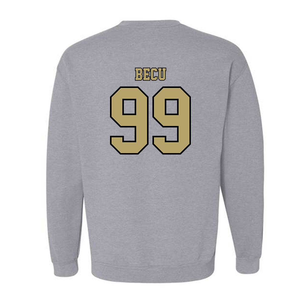 Lindenwood - NCAA Football : Eddie Becu - Classic Shersey Crewneck Sweatshirt-1