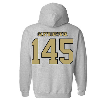 Lindenwood - NCAA Wrestling : Ryan Garthoeffner - Classic Shersey Hooded Sweatshirt-1