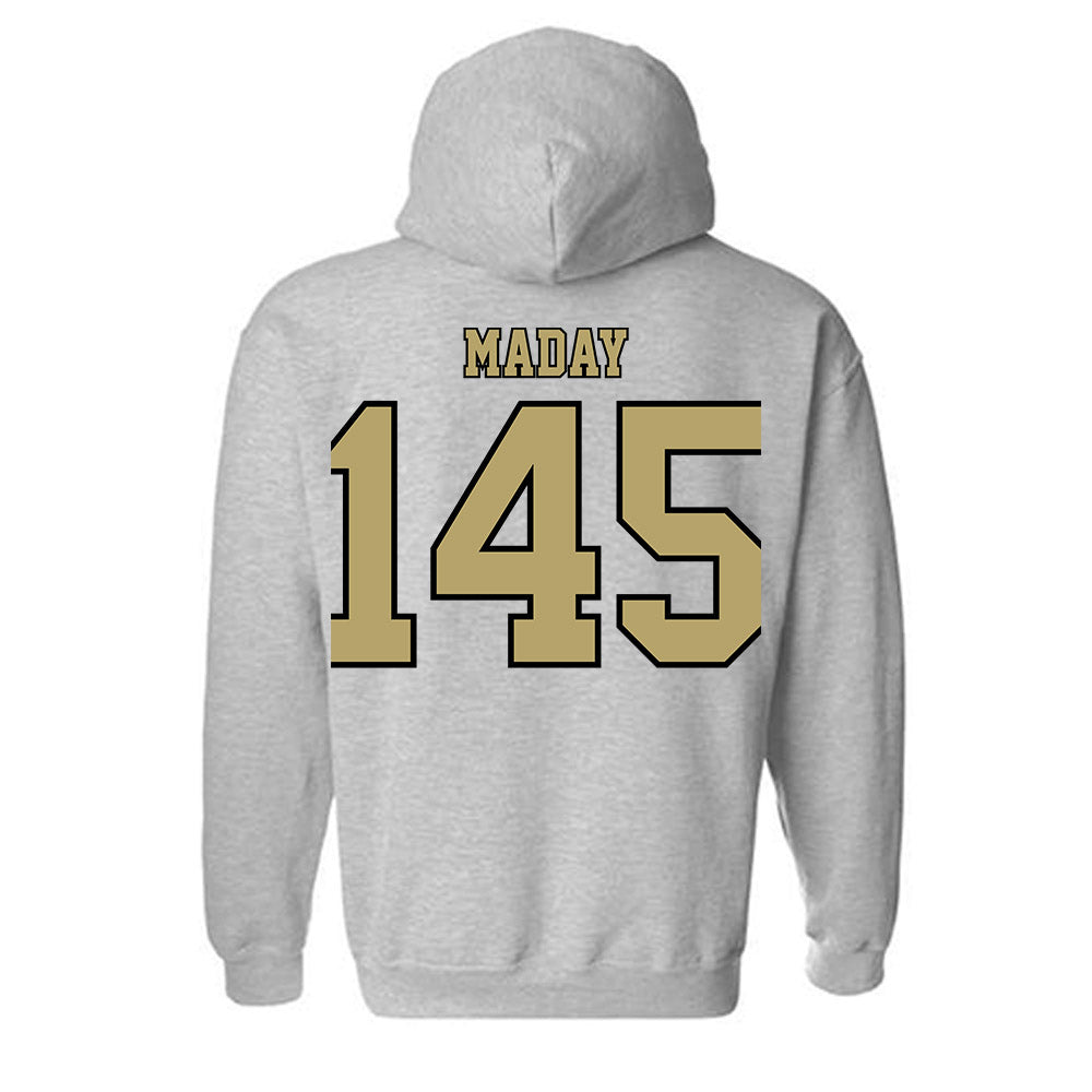Lindenwood - NCAA Wrestling : Alex Maday - Classic Shersey Hooded Sweatshirt-1