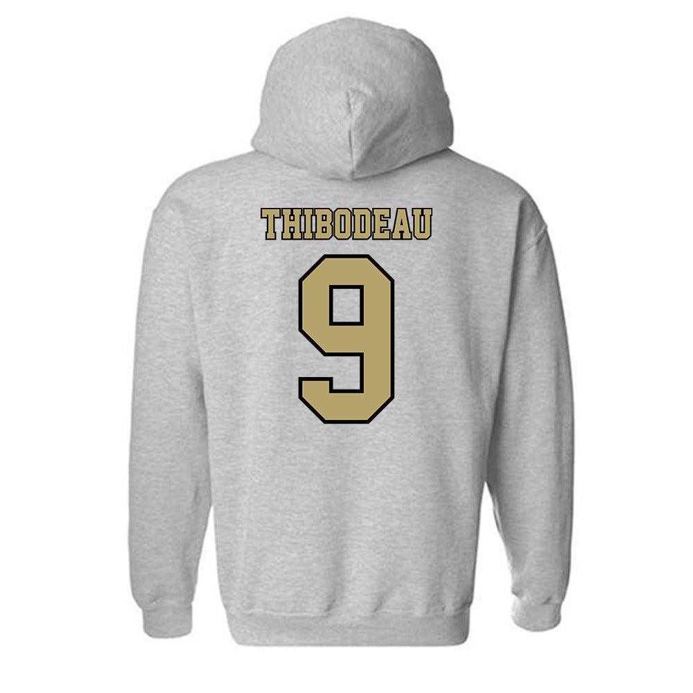 Lindenwood - NCAA Men's Ice Hockey : Chris Thibodeau - Classic Shersey Hooded Sweatshirt-1