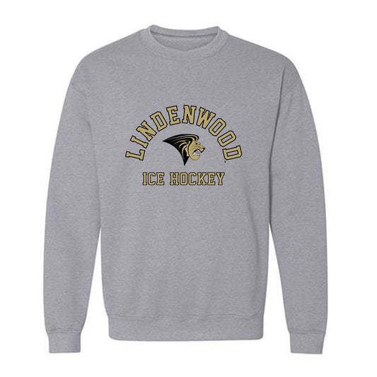Lindenwood - NCAA Men's Ice Hockey : Ty Hipkin - Classic Shersey Crewneck Sweatshirt-0