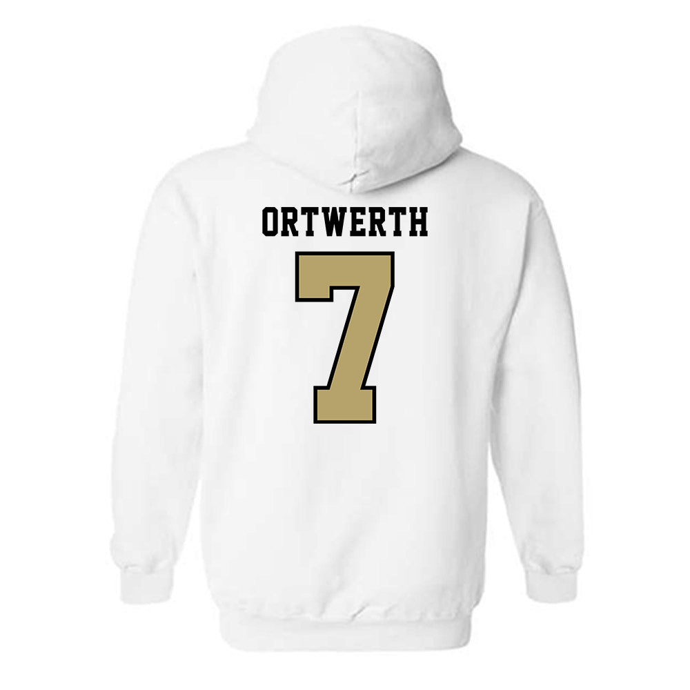 Lindenwood - NCAA Women's Volleyball : Lauren Ortwerth - Classic Shersey Hooded Sweatshirt-1