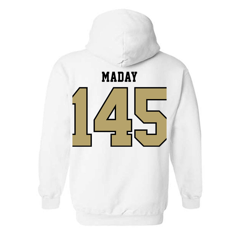 Lindenwood - NCAA Wrestling : Alex Maday - Classic Shersey Hooded Sweatshirt-1