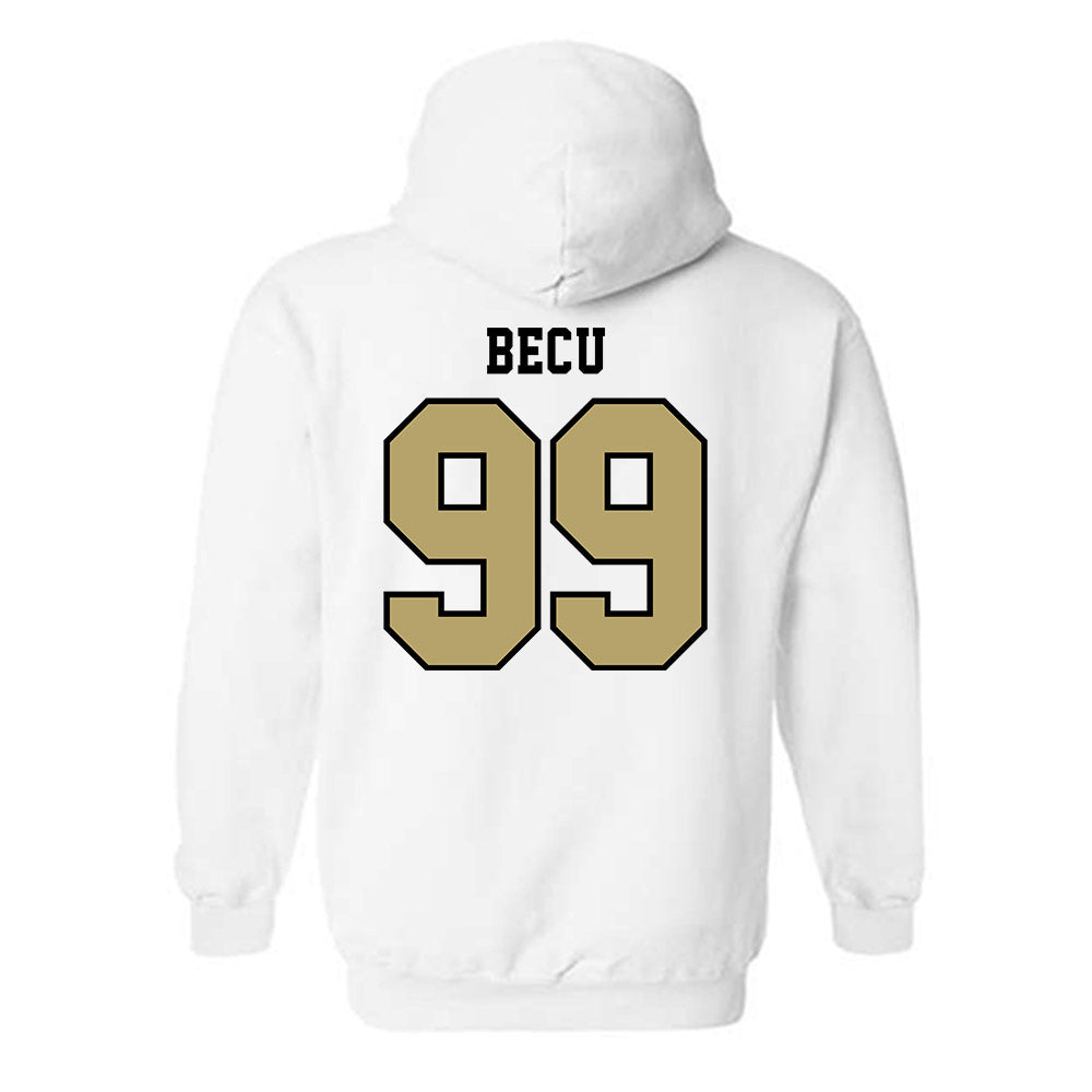 Lindenwood - NCAA Football : Eddie Becu - Classic Shersey Hooded Sweatshirt-1