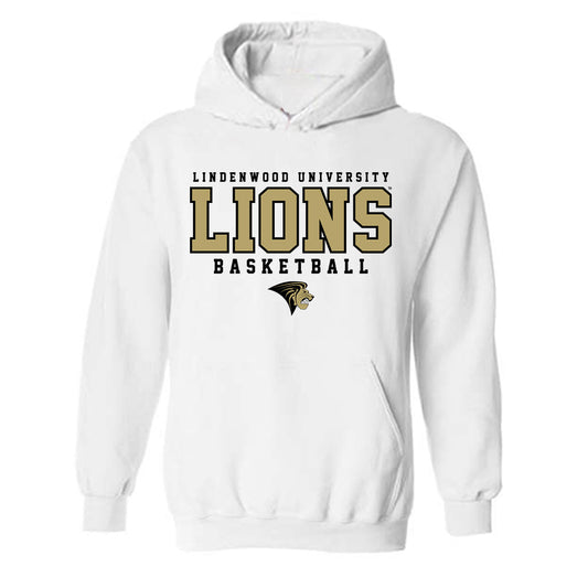 Lindenwood - NCAA Men's Basketball : Miles Elliott - Classic Shersey Hooded Sweatshirt-0