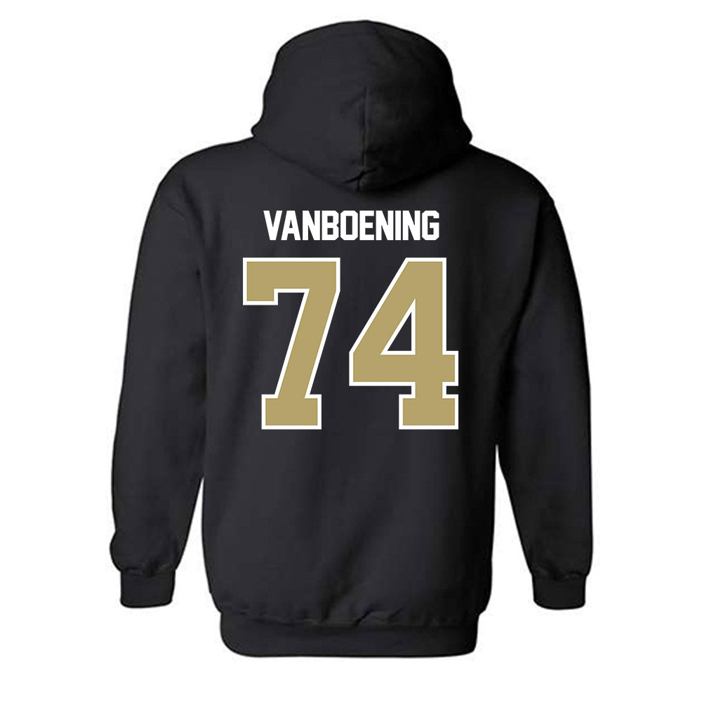 Lindenwood - NCAA Football : Trenton VanBoening - Classic Shersey Hooded Sweatshirt-1