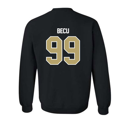Lindenwood - NCAA Football : Eddie Becu - Classic Shersey Crewneck Sweatshirt-1
