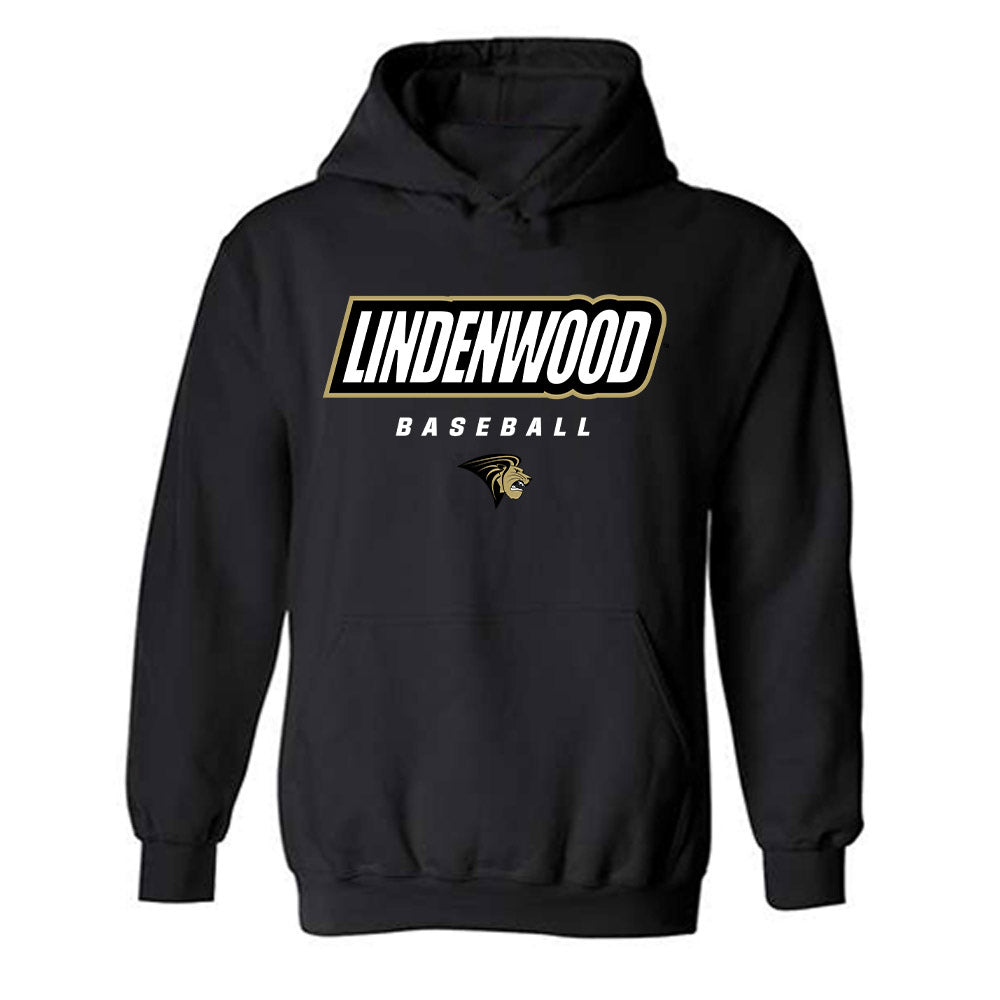 Lindenwood - NCAA Baseball : Luke Wright - Classic Shersey Hooded Sweatshirt-0
