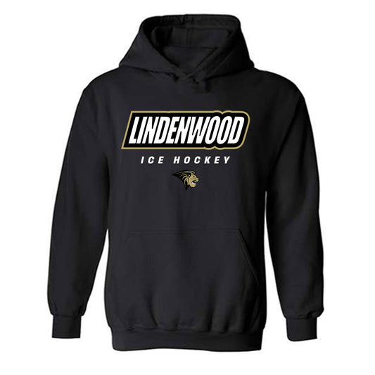 Lindenwood - NCAA Men's Ice Hockey : Andrew Earl - Classic Shersey Hooded Sweatshirt-0