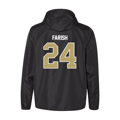 Lindenwood - NCAA Beach Volleyball : Dixie Farish - Windbreaker-1