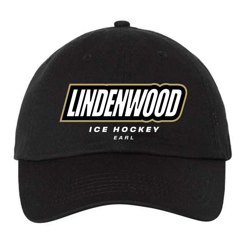 Lindenwood - NCAA Men's Ice Hockey : Andrew Earl - Dad Hat-0