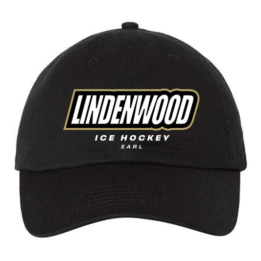 Lindenwood - NCAA Men's Ice Hockey : Andrew Earl - Dad Hat-0