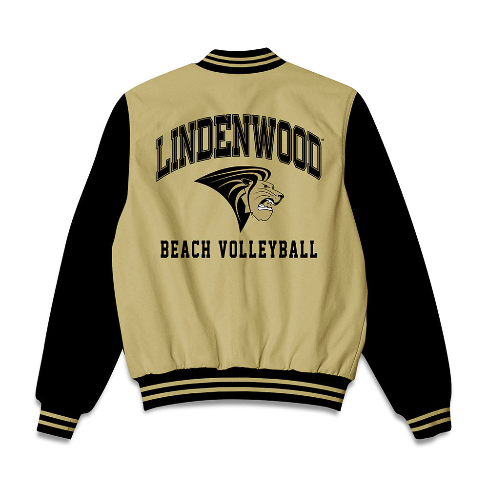 Lindenwood - NCAA Beach Volleyball : Dixie Farish - Bomber Jacket-1