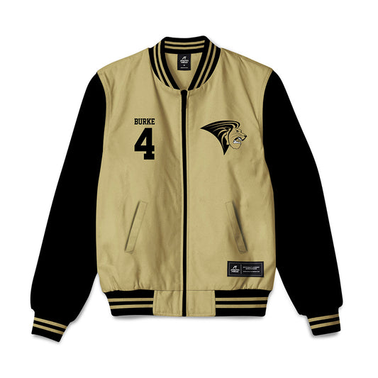 Lindenwood - NCAA Football : Mason Burke - Bomber Jacket-0