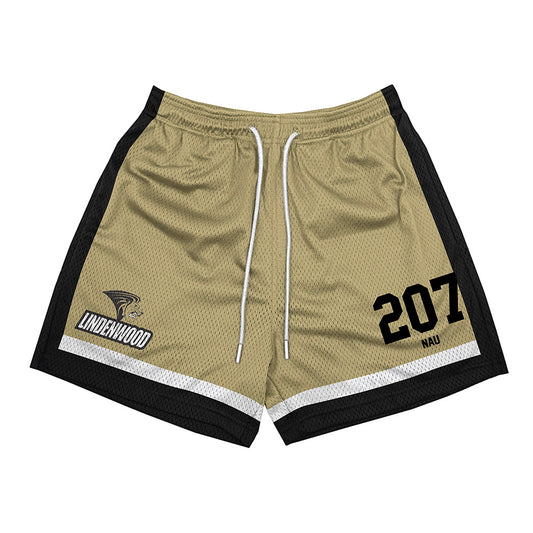 Lindenwood - NCAA Wrestling : Meleane Nau - Shorts-0