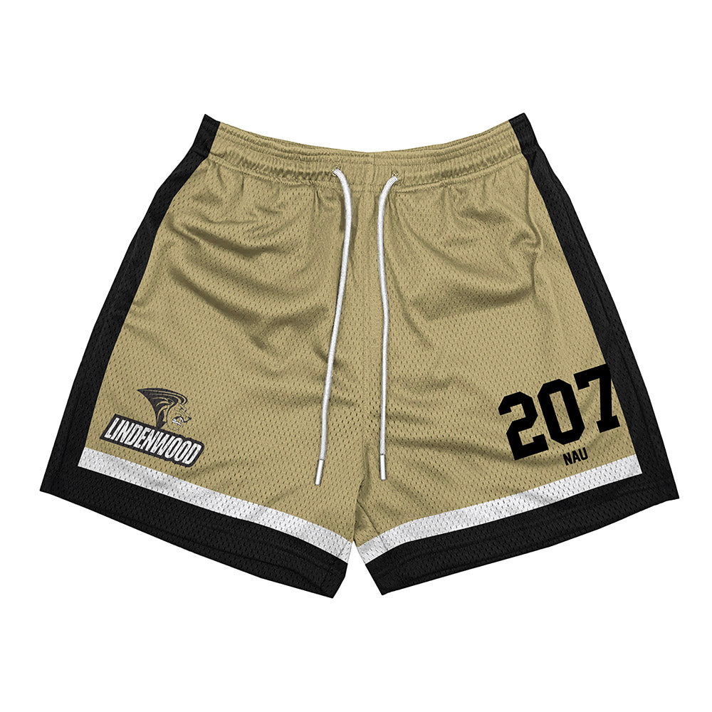 Lindenwood - NCAA Wrestling : Meleane Nau - Shorts-0