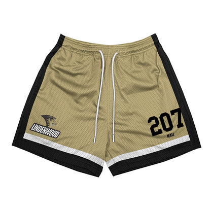 Lindenwood - NCAA Wrestling : Meleane Nau - Shorts-0