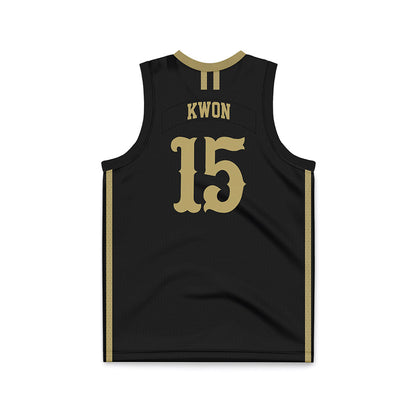 Lindenwood - NCAA Men's Basketball : Daniel Kwon - Basketball Jersey-1