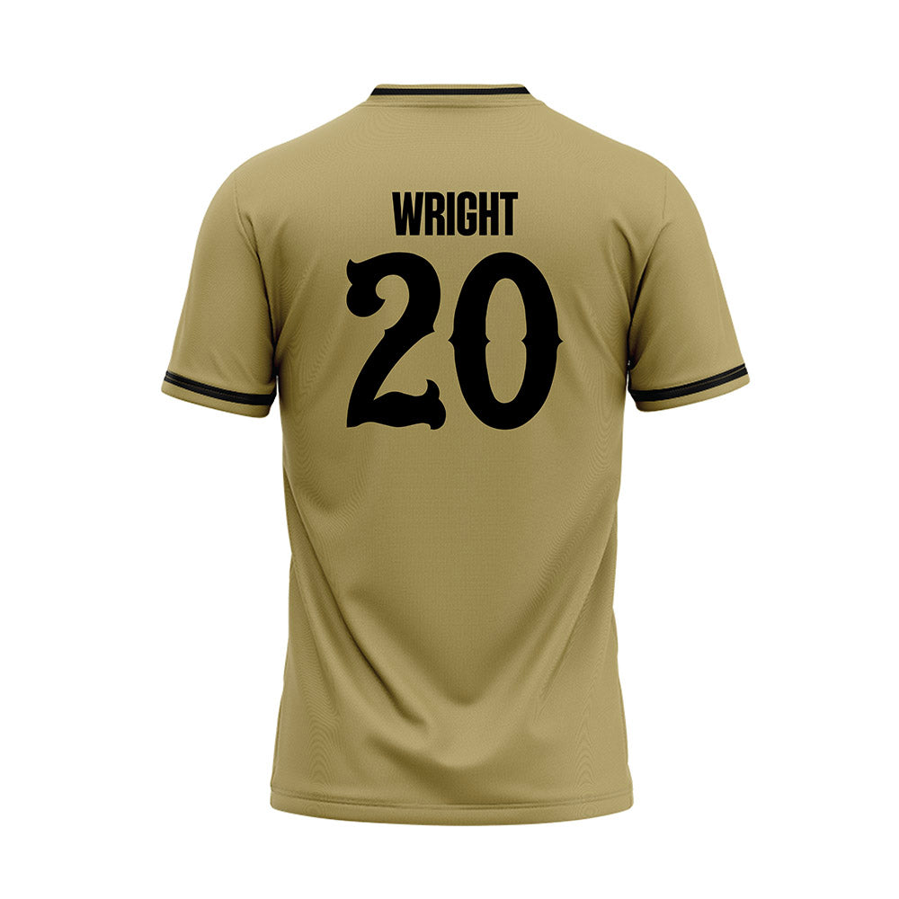 Lindenwood - NCAA Baseball : Luke Wright - Baseball Jersey-1