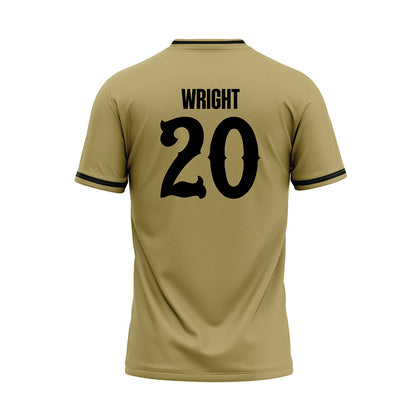 Lindenwood - NCAA Baseball : Luke Wright - Baseball Jersey-1