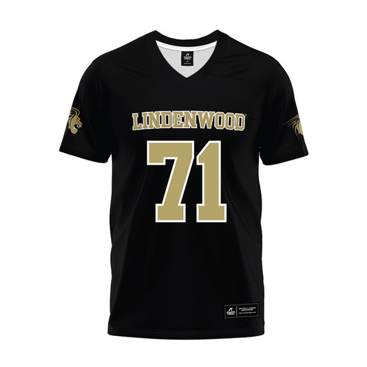 Lindenwood - NCAA Football : Christopher Abihudi - Premium Football Jersey-0