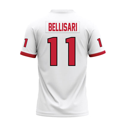 Miami of Ohio - NCAA Football : Drew Bellisari - White Premium Football Jersey-1