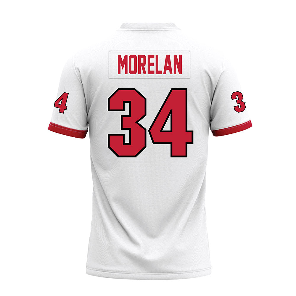Miami of Ohio - NCAA Football : Amir Morelan - White Premium Football Jersey-1
