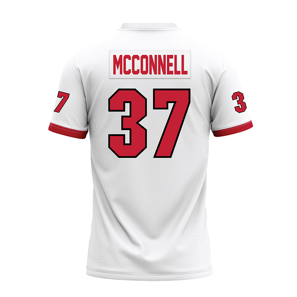 Miami of Ohio - NCAA Football : Vito McConnell - White Premium Football Jersey-1