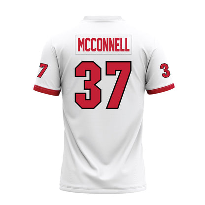 Miami of Ohio - NCAA Football : Vito McConnell - White Premium Football Jersey-1