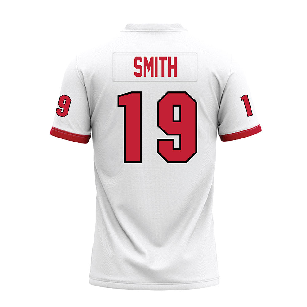 Miami of Ohio - NCAA Football : Jerome Smith - White Premium Football Jersey-1