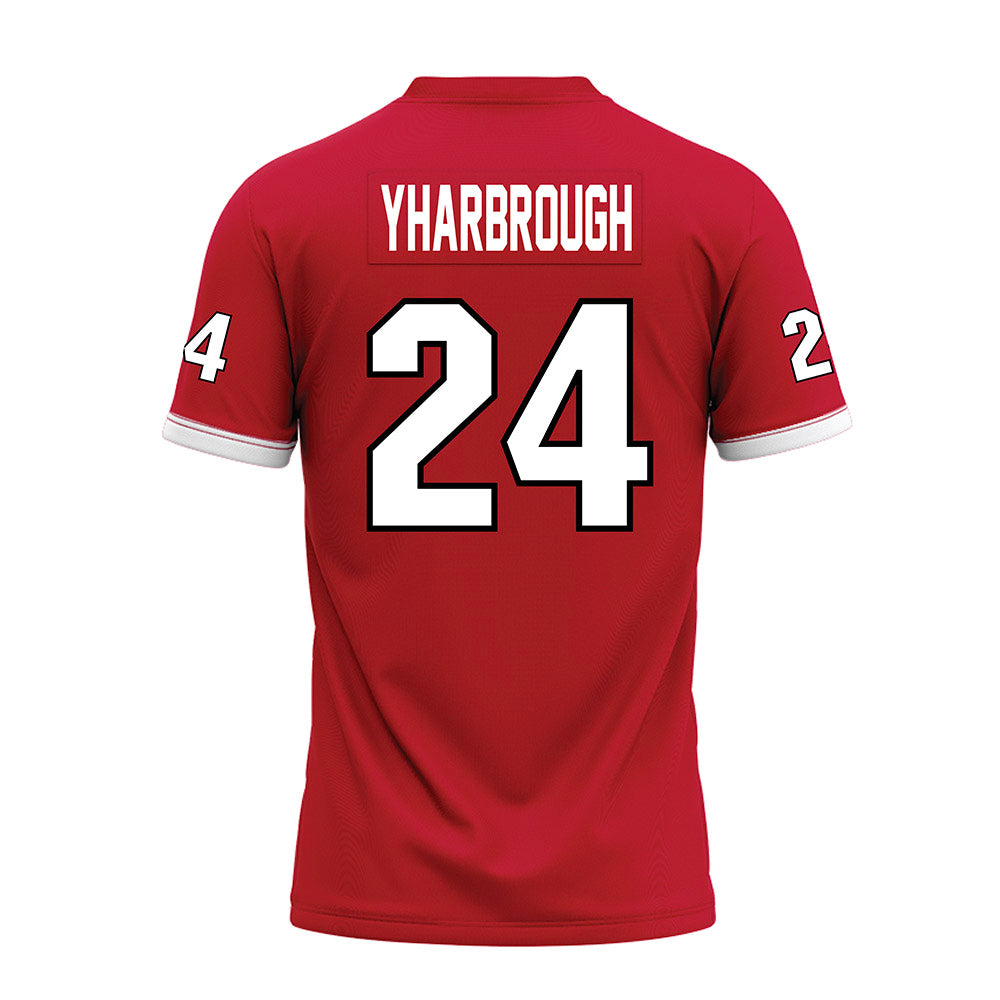 Miami of Ohio - NCAA Football : Mychal Yharbrough - Red Premium Football Jersey