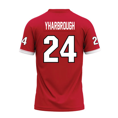 Miami of Ohio - NCAA Football : Mychal Yharbrough - Red Premium Football Jersey