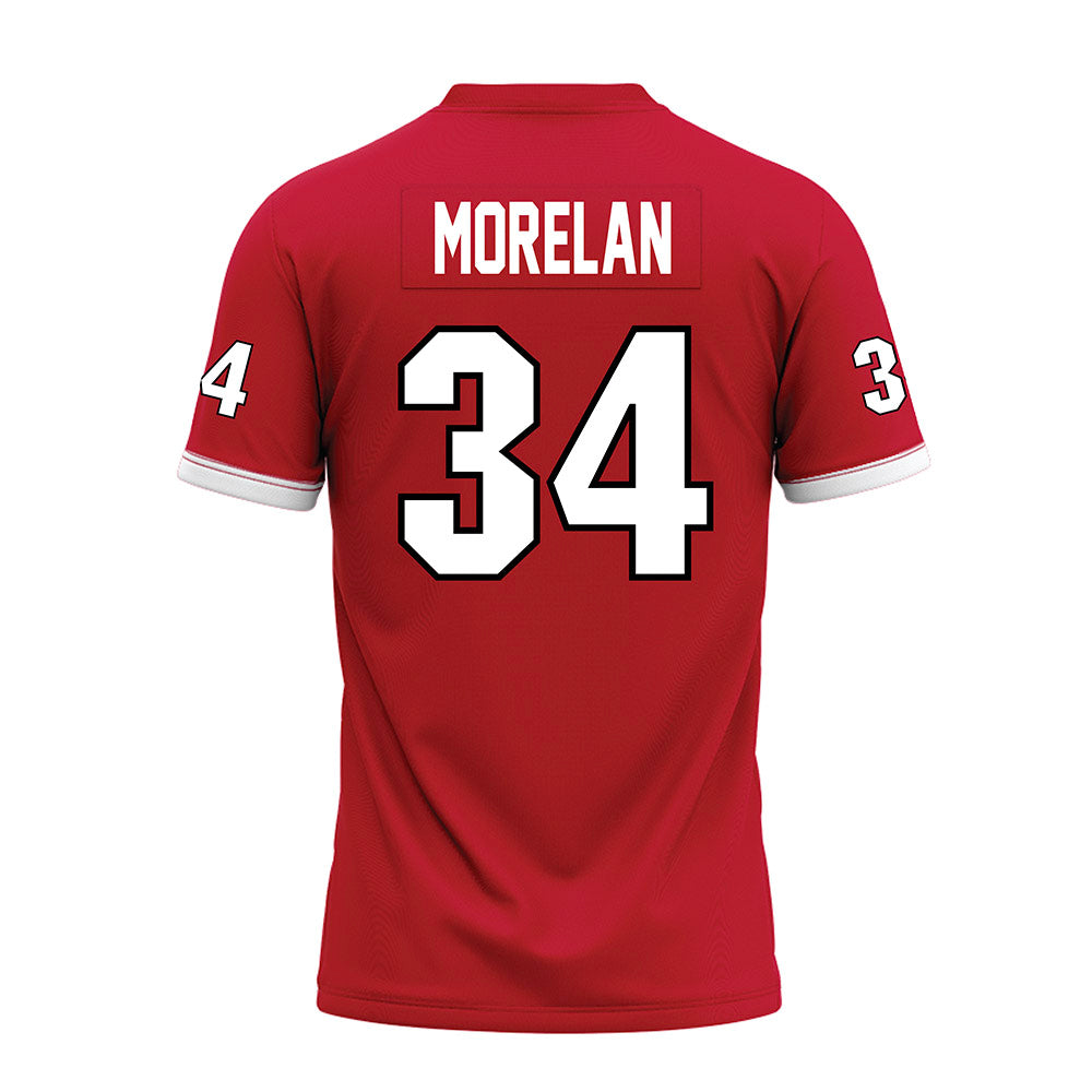 Miami of Ohio - NCAA Football : Amir Morelan - Red Premium Football Jersey-1