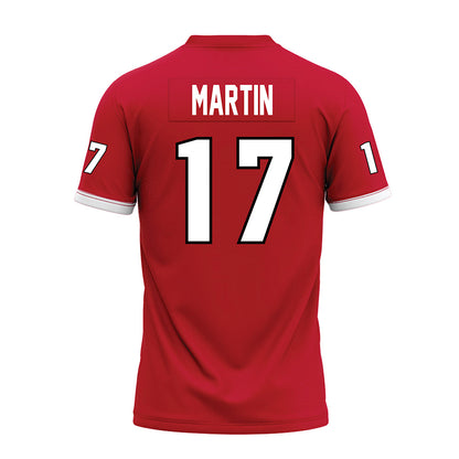 Miami of Ohio - NCAA Football : Kaleb Martin - Red Premium Football Jersey-1