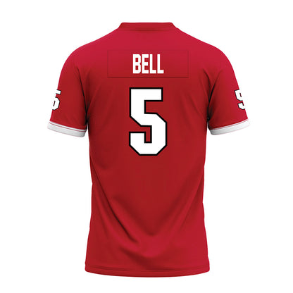 Miami of Ohio - NCAA Football : Devin Bell - Red Premium Football Jersey-1