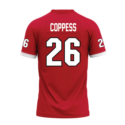 Miami of Ohio - NCAA Football : Eli Coppess - Red Premium Football Jersey