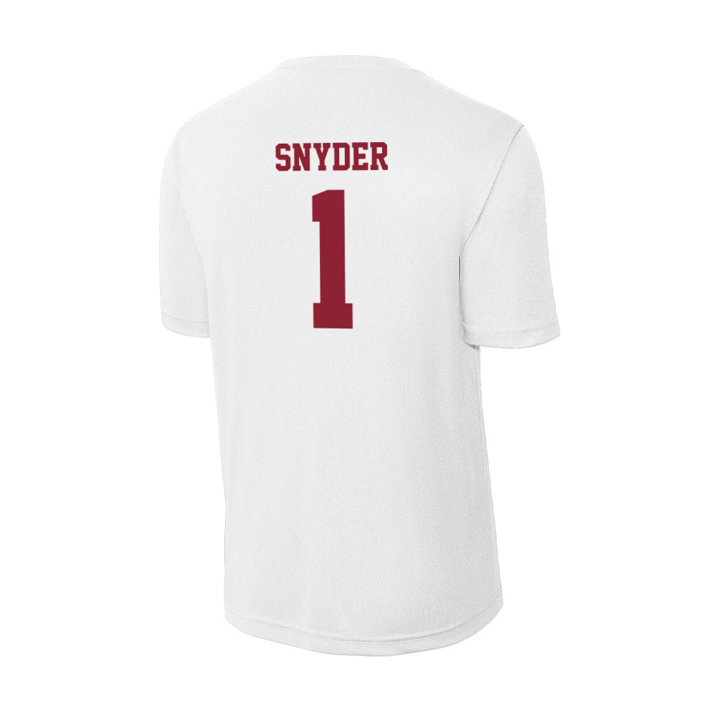 UMass - NCAA Football : DD Snyder - Activewear T-Shirt-1