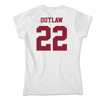 UMass - NCAA Men's Basketball : Charles Outlaw - Soft Style Women’s T-Shirt-1