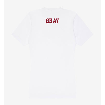 UMass - NCAA Women's Swimming & Diving : Elle Gray - Women's V-Neck T-Shirt-1